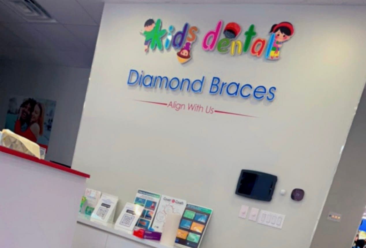 Kids Dental reception and welcome desk on 86th Street